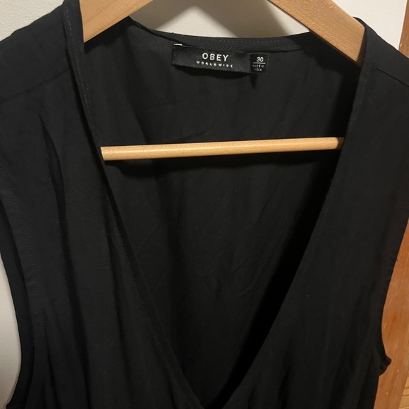 OBEY brand one piece jumpsuit / size 30 - Picture 3 of 3